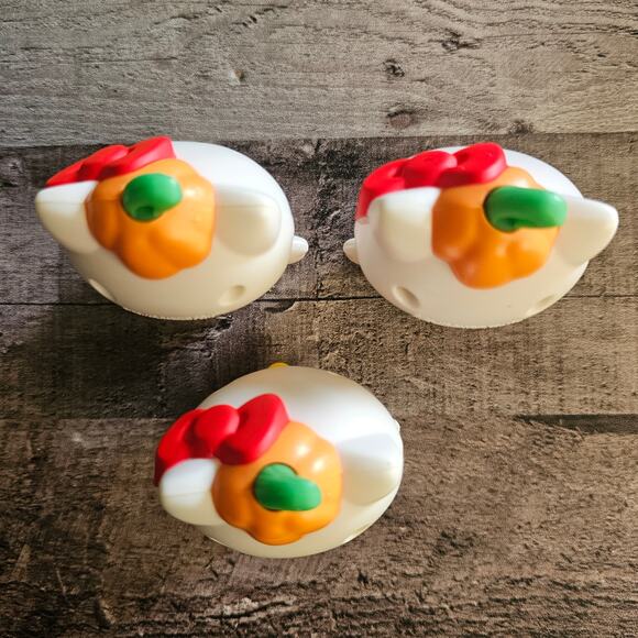 Lot of 5 Halloween 2019 Sanrio Hello Kitty McDonald's Toy Pumpkin Witch Skeleton - Picture 8 of 10